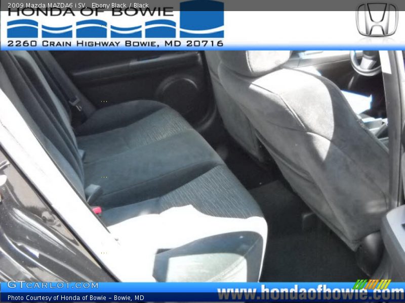 Ebony Black / Black 2009 Mazda MAZDA6 i SV