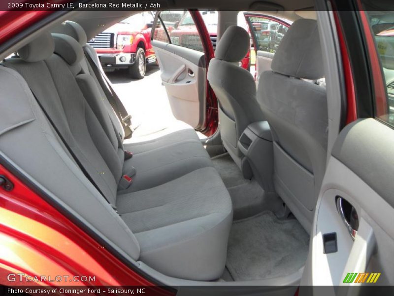 Barcelona Red Metallic / Ash 2009 Toyota Camry LE