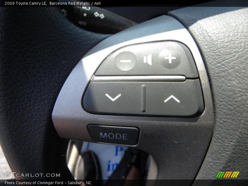 Barcelona Red Metallic / Ash 2009 Toyota Camry LE