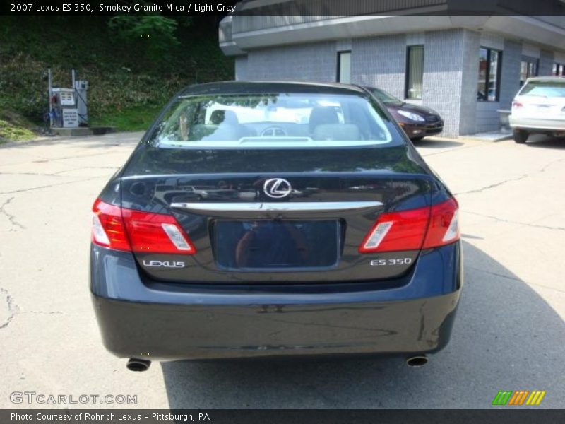 Smokey Granite Mica / Light Gray 2007 Lexus ES 350