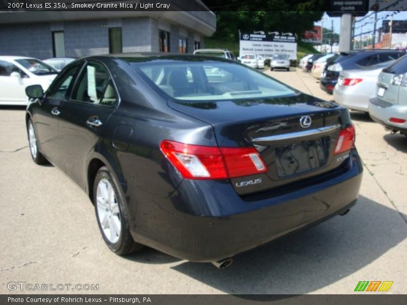 Smokey Granite Mica / Light Gray 2007 Lexus ES 350
