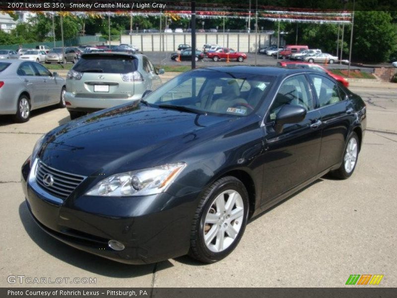 Smokey Granite Mica / Light Gray 2007 Lexus ES 350
