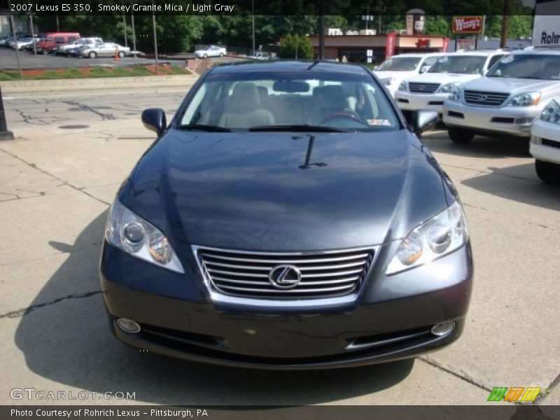 Smokey Granite Mica / Light Gray 2007 Lexus ES 350