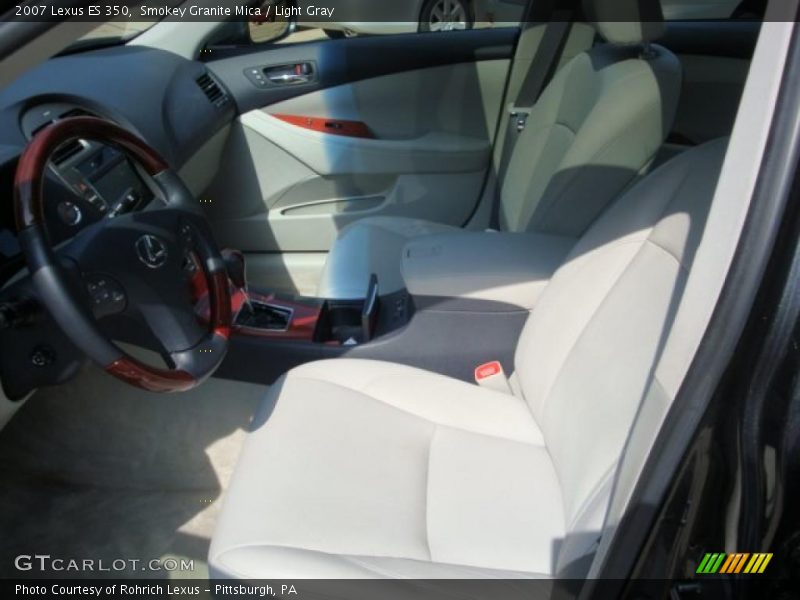 Smokey Granite Mica / Light Gray 2007 Lexus ES 350