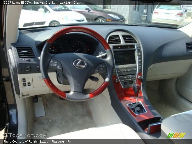 Smokey Granite Mica / Light Gray 2007 Lexus ES 350