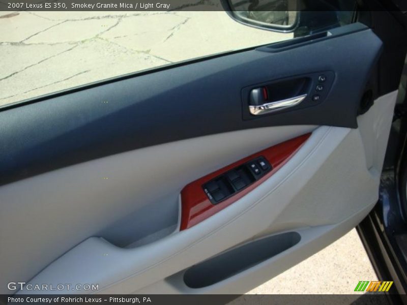 Smokey Granite Mica / Light Gray 2007 Lexus ES 350