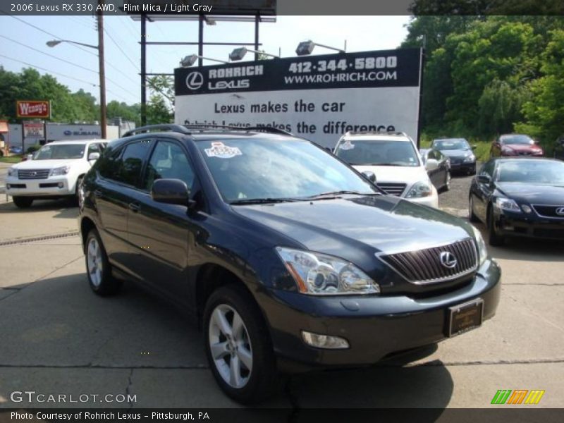 Flint Mica / Light Gray 2006 Lexus RX 330 AWD