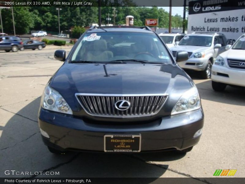 Flint Mica / Light Gray 2006 Lexus RX 330 AWD