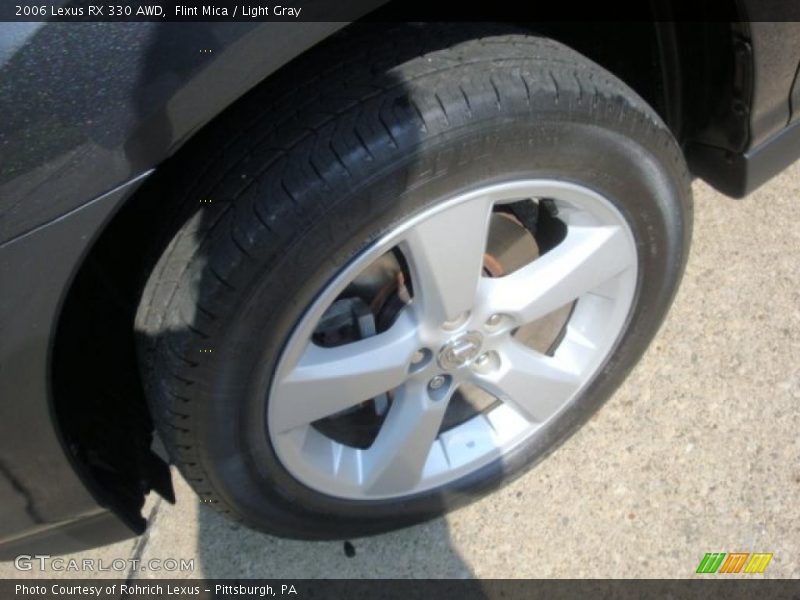 Flint Mica / Light Gray 2006 Lexus RX 330 AWD