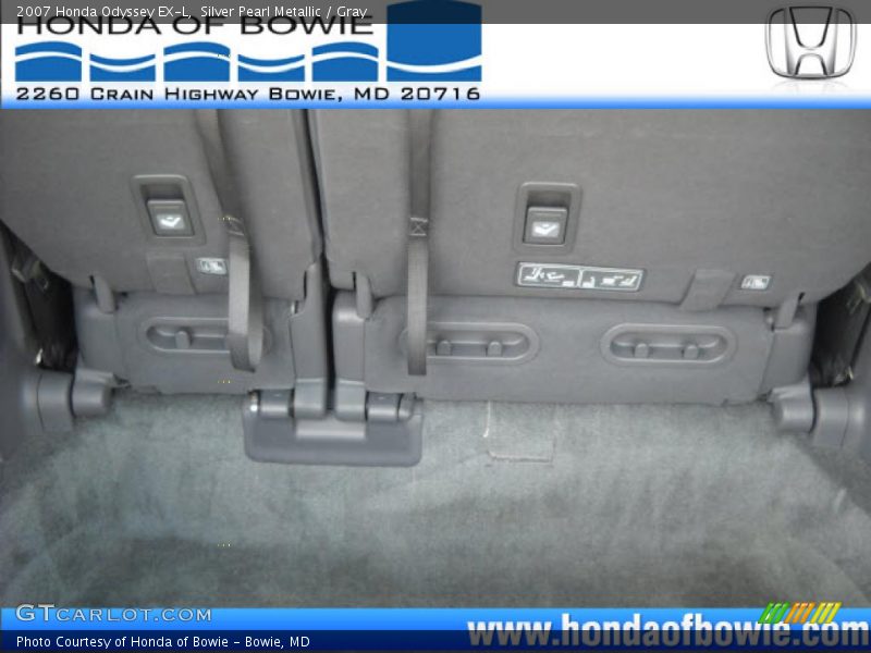 Silver Pearl Metallic / Gray 2007 Honda Odyssey EX-L
