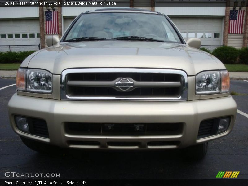 Sahara Beige Metallic / Beige 2001 Nissan Pathfinder LE 4x4
