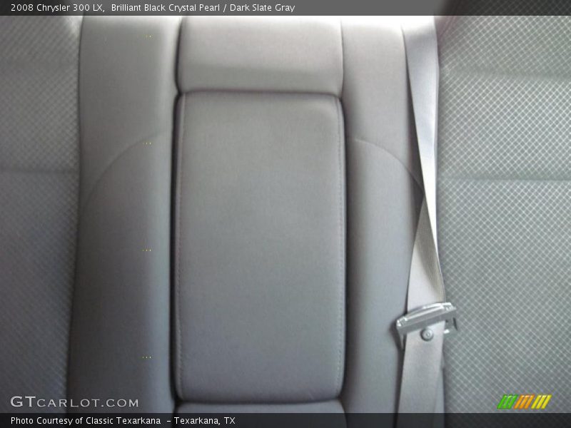 Brilliant Black Crystal Pearl / Dark Slate Gray 2008 Chrysler 300 LX
