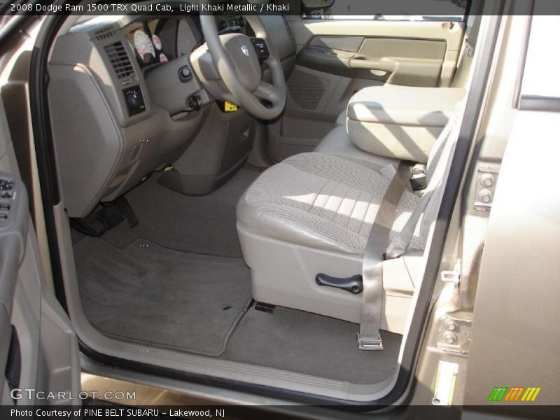 Light Khaki Metallic / Khaki 2008 Dodge Ram 1500 TRX Quad Cab