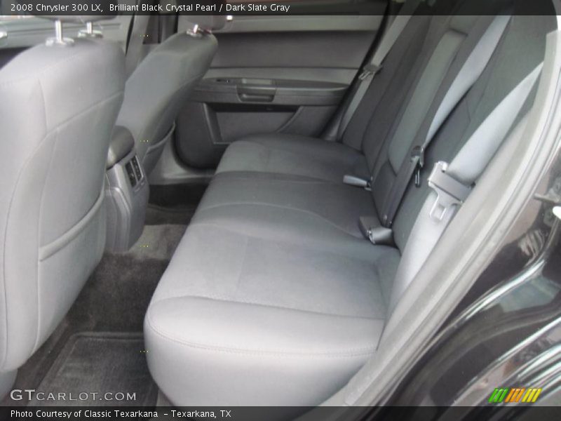 Brilliant Black Crystal Pearl / Dark Slate Gray 2008 Chrysler 300 LX