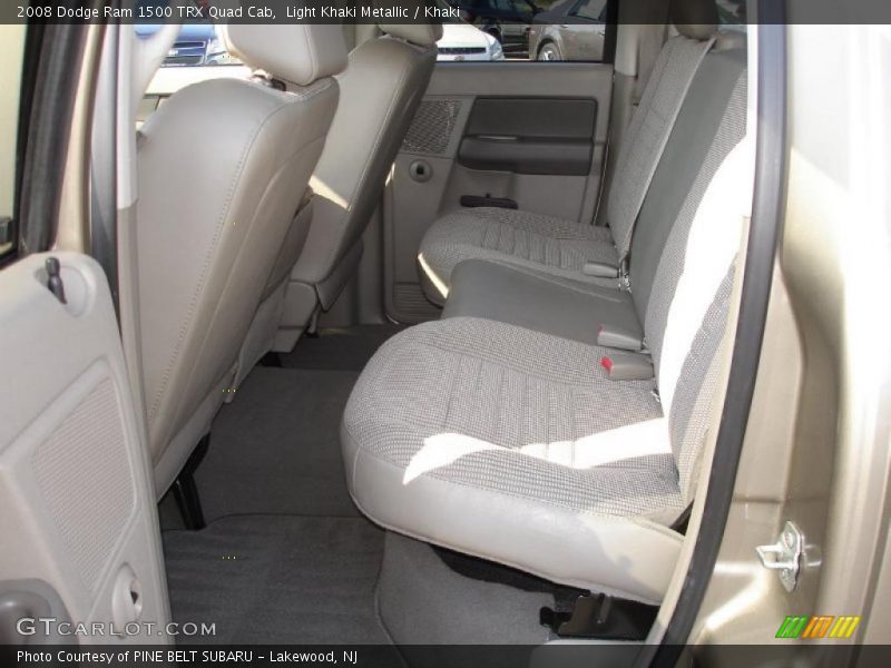 Light Khaki Metallic / Khaki 2008 Dodge Ram 1500 TRX Quad Cab