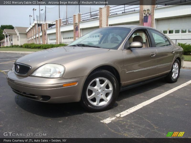 Arizona Beige Metallic / Medium Parchment 2002 Mercury Sable GS Sedan