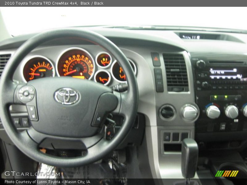 Black / Black 2010 Toyota Tundra TRD CrewMax 4x4