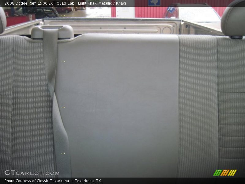 Light Khaki Metallic / Khaki 2008 Dodge Ram 1500 SXT Quad Cab