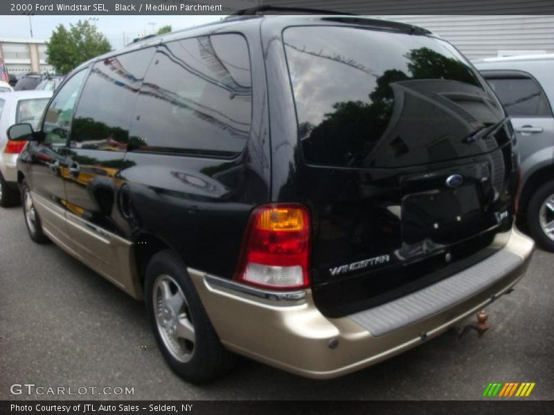 Black / Medium Parchment 2000 Ford Windstar SEL