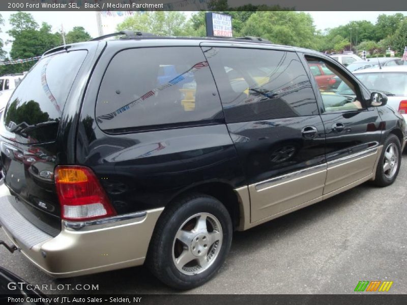 Black / Medium Parchment 2000 Ford Windstar SEL