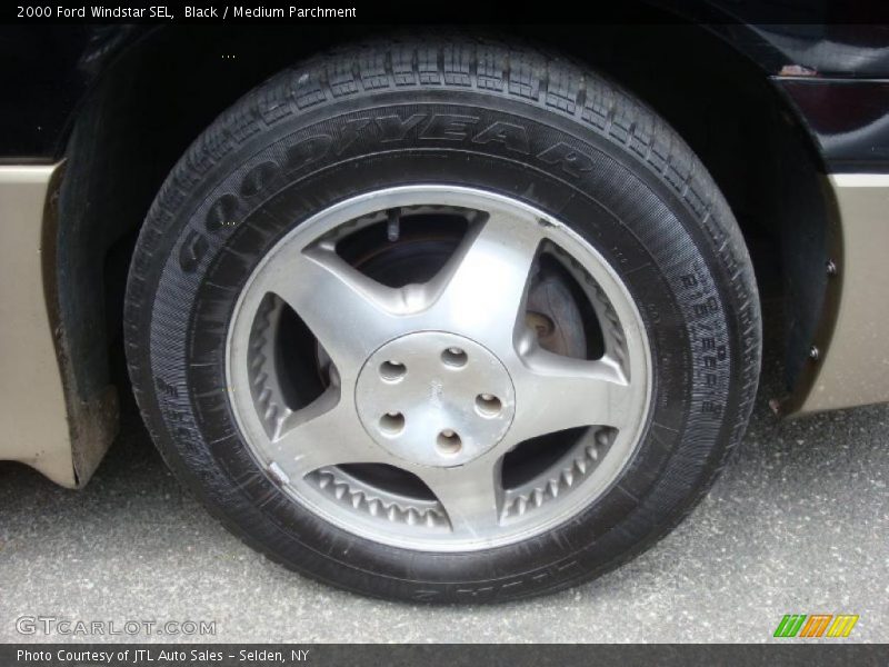 Black / Medium Parchment 2000 Ford Windstar SEL