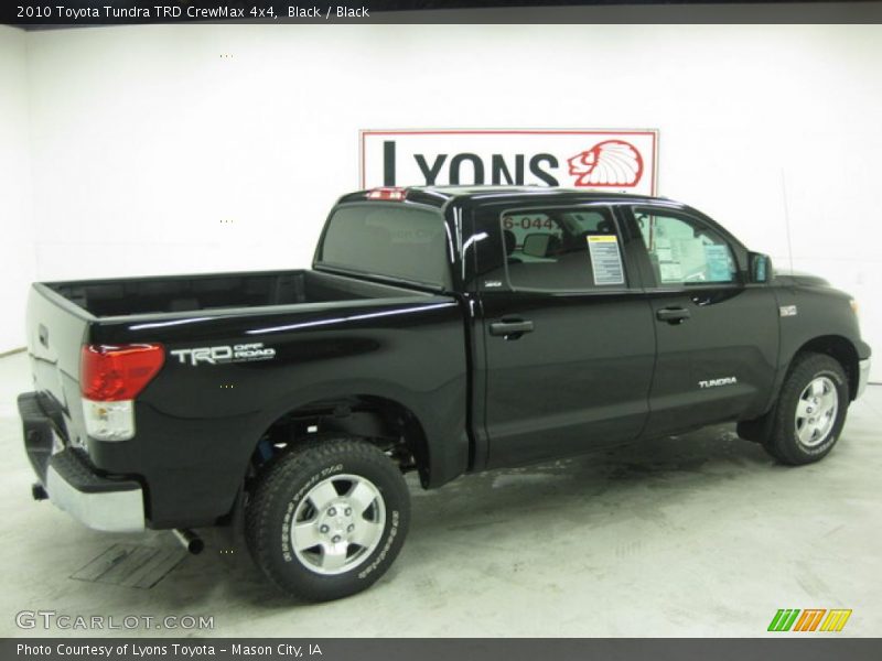 Black / Black 2010 Toyota Tundra TRD CrewMax 4x4