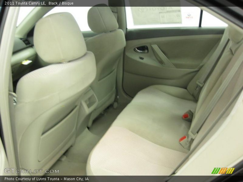 Black / Bisque 2011 Toyota Camry LE