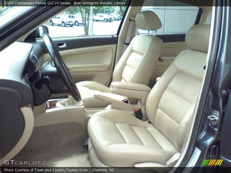 Blue Anthracite Metallic / Beige 2000 Volkswagen Passat GLS V6 Sedan