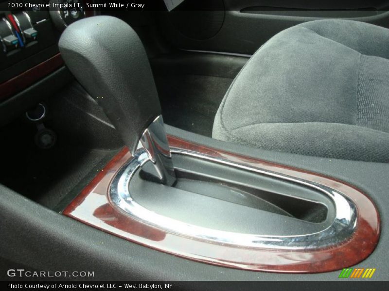 Summit White / Gray 2010 Chevrolet Impala LT