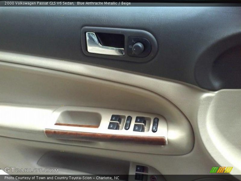 Blue Anthracite Metallic / Beige 2000 Volkswagen Passat GLS V6 Sedan