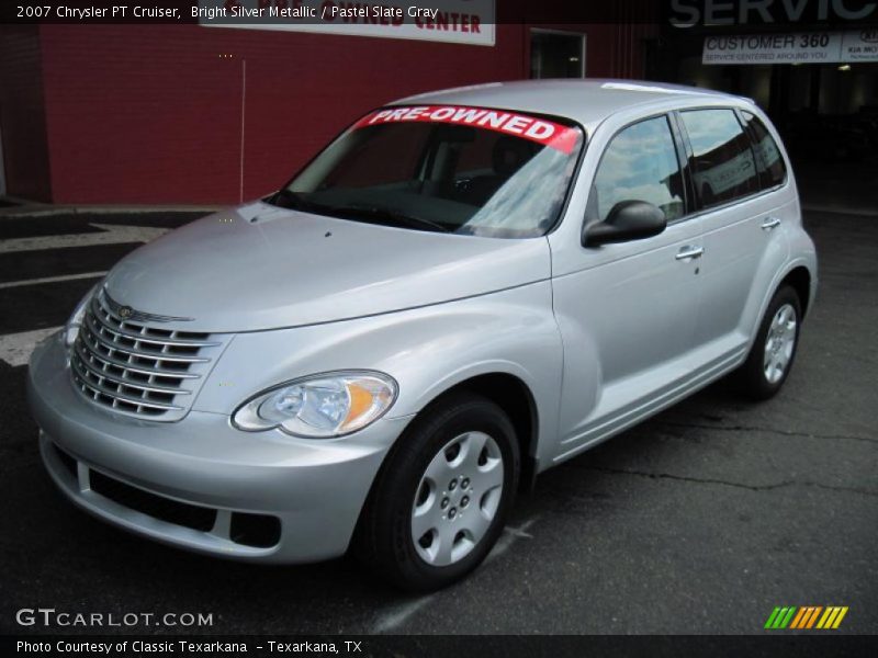 Bright Silver Metallic / Pastel Slate Gray 2007 Chrysler PT Cruiser