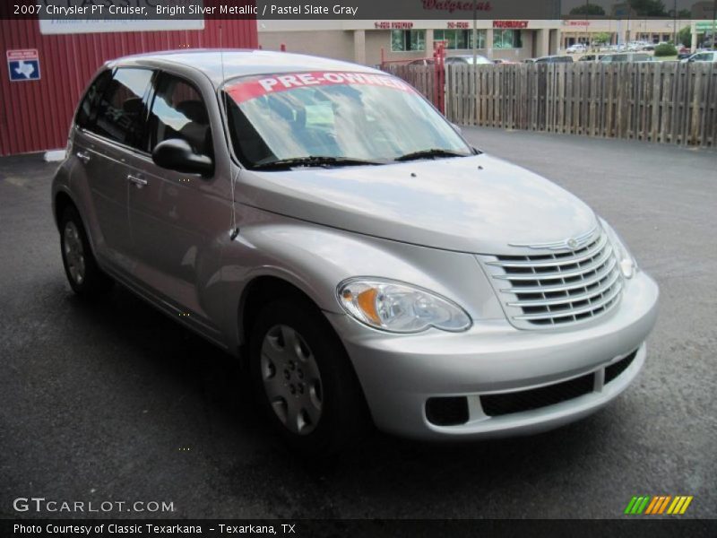Bright Silver Metallic / Pastel Slate Gray 2007 Chrysler PT Cruiser