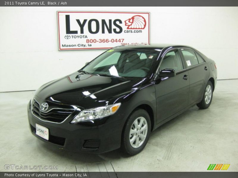 Black / Ash 2011 Toyota Camry LE