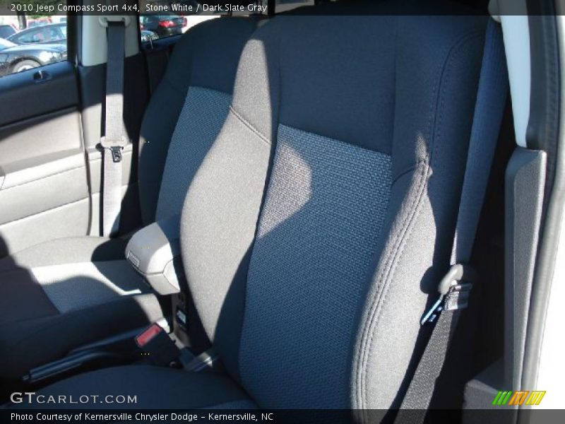 Stone White / Dark Slate Gray 2010 Jeep Compass Sport 4x4