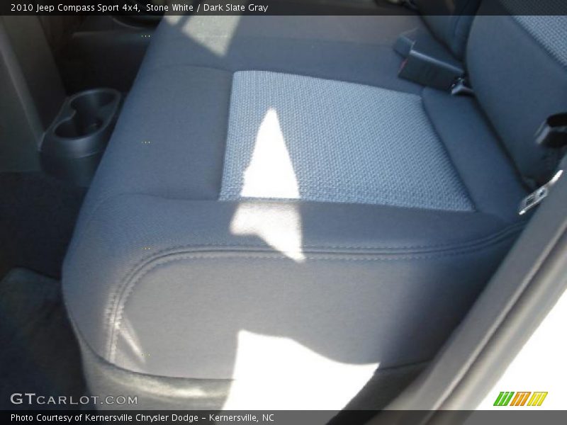 Stone White / Dark Slate Gray 2010 Jeep Compass Sport 4x4