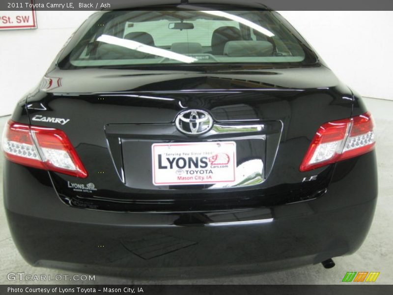 Black / Ash 2011 Toyota Camry LE