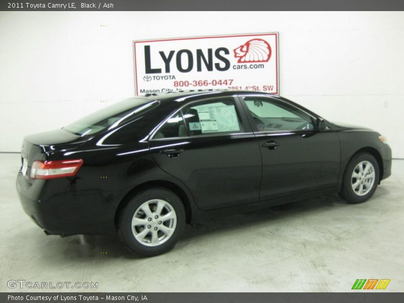 Black / Ash 2011 Toyota Camry LE