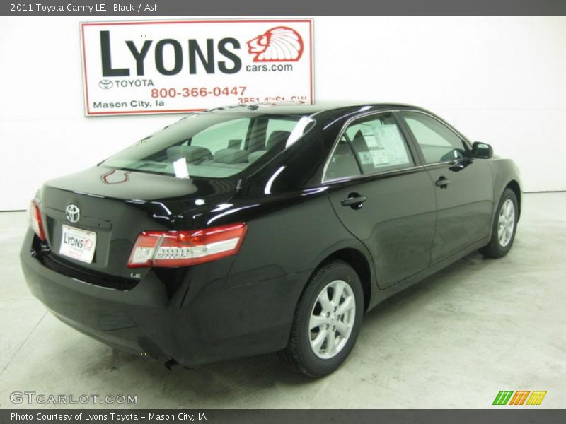 Black / Ash 2011 Toyota Camry LE