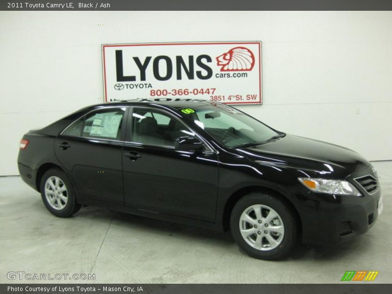 Black / Ash 2011 Toyota Camry LE