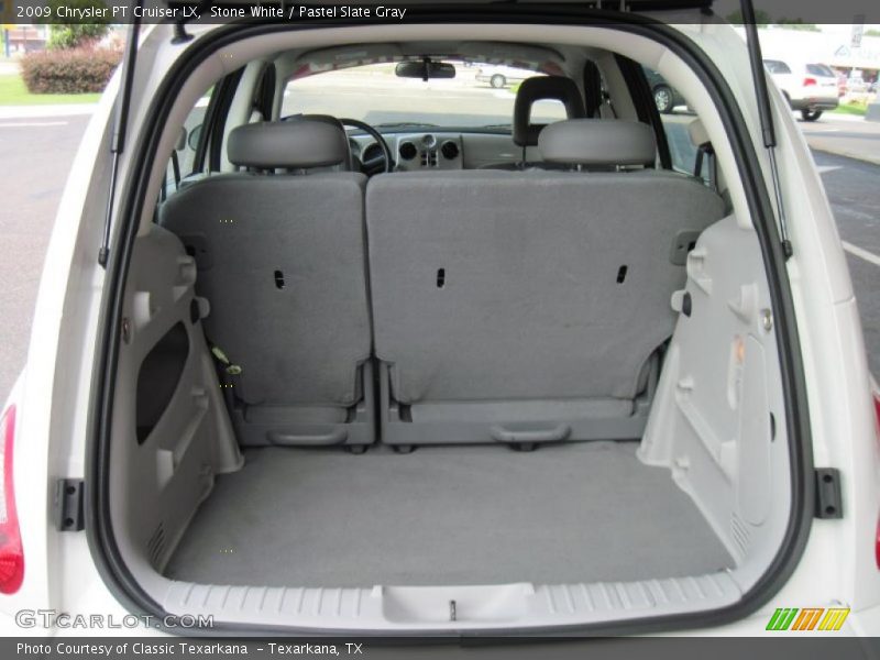 Stone White / Pastel Slate Gray 2009 Chrysler PT Cruiser LX