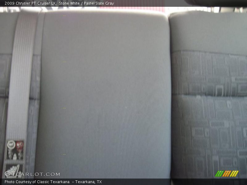 Stone White / Pastel Slate Gray 2009 Chrysler PT Cruiser LX