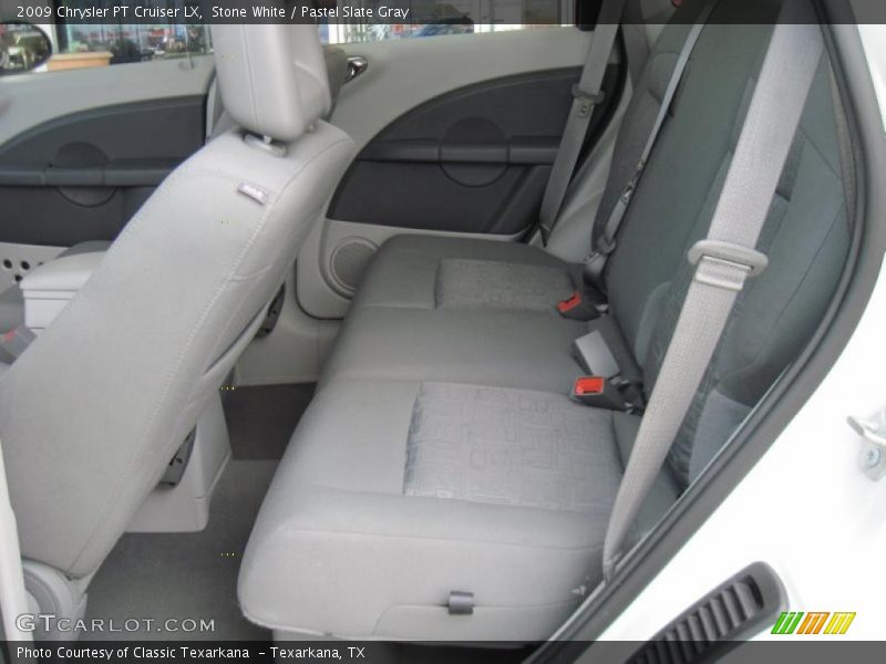 Stone White / Pastel Slate Gray 2009 Chrysler PT Cruiser LX
