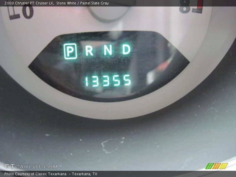 Stone White / Pastel Slate Gray 2009 Chrysler PT Cruiser LX
