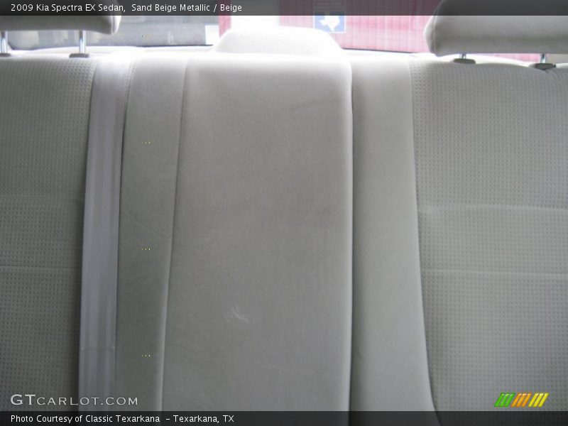 Sand Beige Metallic / Beige 2009 Kia Spectra EX Sedan