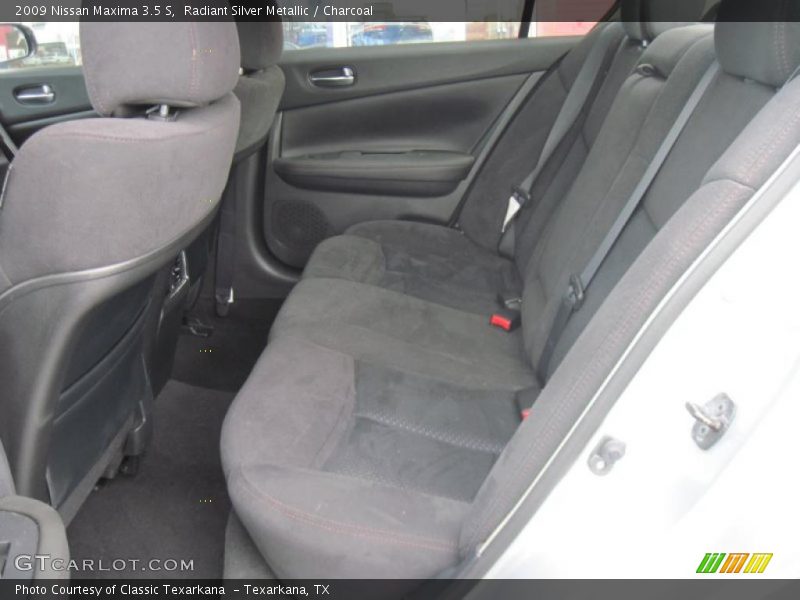 Radiant Silver Metallic / Charcoal 2009 Nissan Maxima 3.5 S