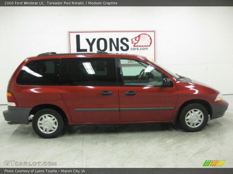 Toreador Red Metallic / Medium Graphite 2000 Ford Windstar LX