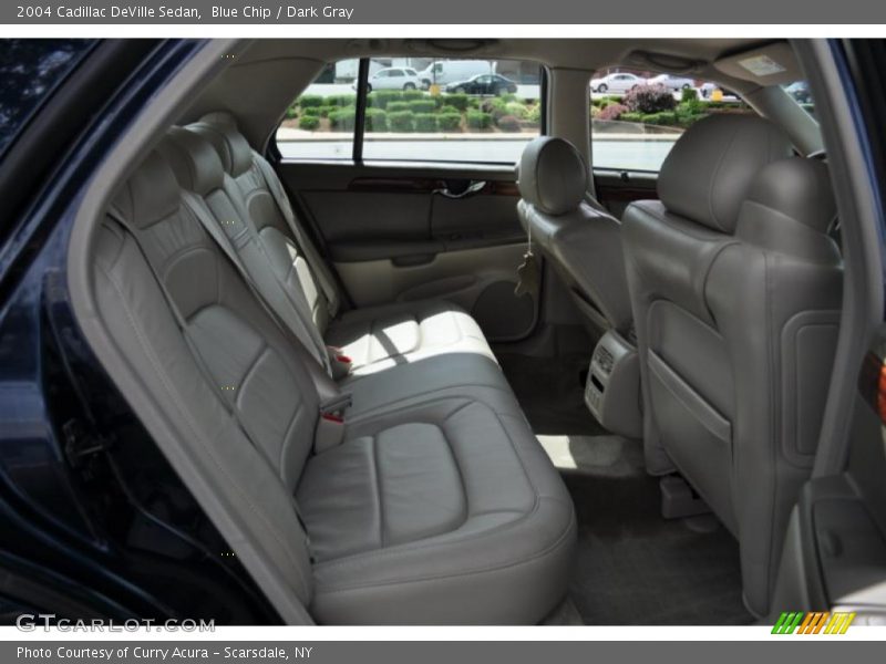 Blue Chip / Dark Gray 2004 Cadillac DeVille Sedan