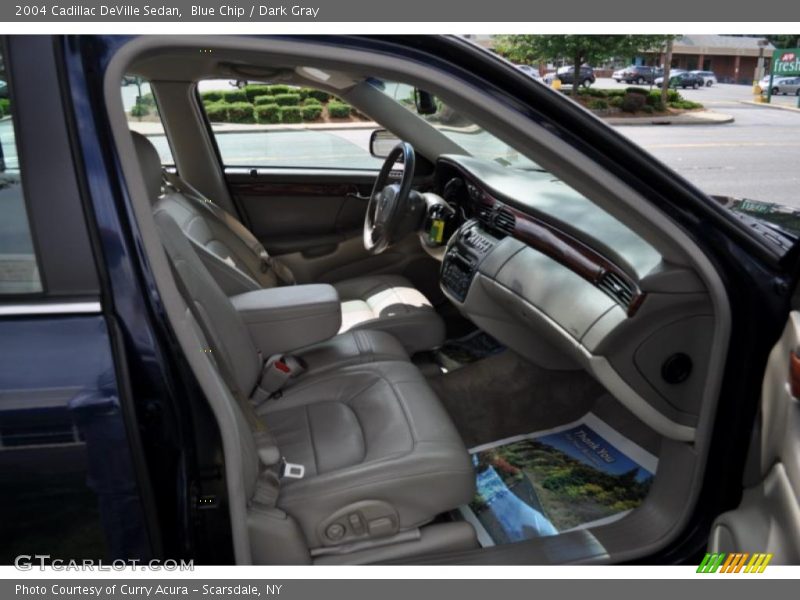 Blue Chip / Dark Gray 2004 Cadillac DeVille Sedan