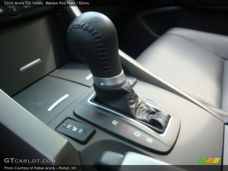 Basque Red Pearl / Ebony 2010 Acura TSX Sedan