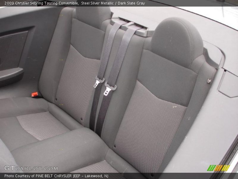 Steel Silver Metallic / Dark Slate Gray 2009 Chrysler Sebring Touring Convertible